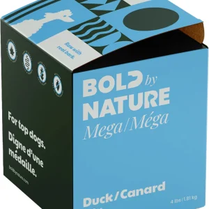 Bold By Nature - Méga Canard - Nourriture Crue Congelée pour Chiens