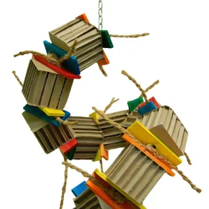 FUNMAX Jouet Oiseaux Bongo Twist L 20x12"