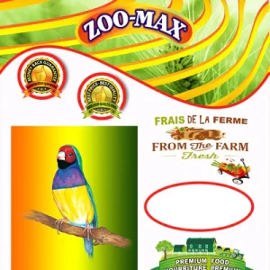 ZOO-MAX Nourriture Maintenance Max Pinson 1lb