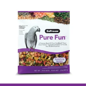 ZUPREEM Pure Fun Nourriture M/G Oiseaux 2lb