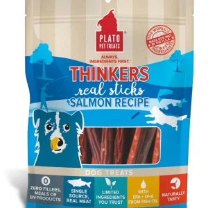 Plato Thinkers - Bâtons de Saumon - Gâteries Naturelles pour Chiens