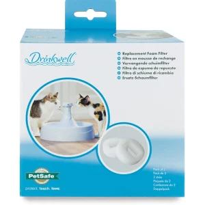 DRINKWELL Pre-Filtre Mousse Fontaine 360 Plastique x2