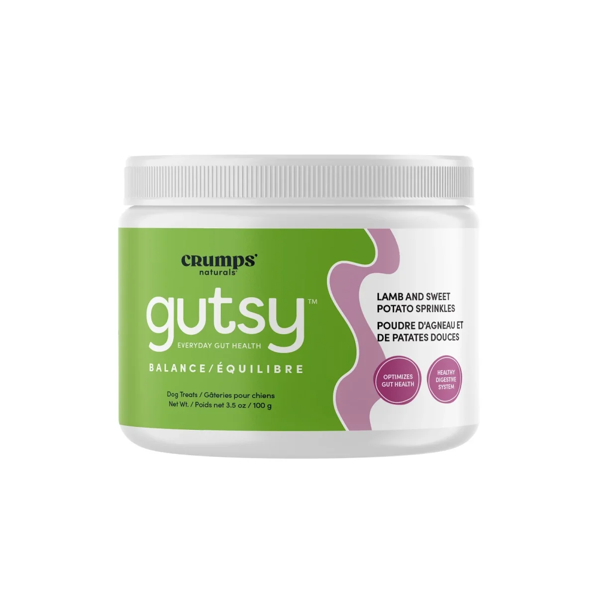 Crumps' Naturals Gutzy - Équilibre, Poudre d'Agneau et Patates Douces - Gâteries pour Chiens – Image 2