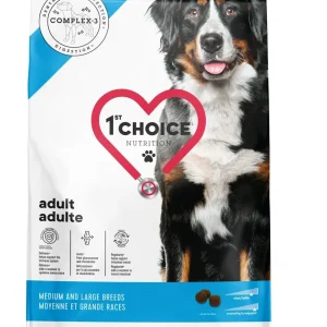 1st Choice - Chien Adulte Moyenne et Grande Race Poulet - Nourriture Sèche pour Chiens