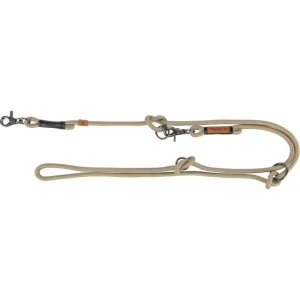 BE NORDIC Laisse Corde Ajustable S/M Sable