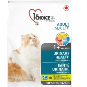 1st Choice - Chat Santé Urinaire Poulet - Nourriture Sèche pour Chats