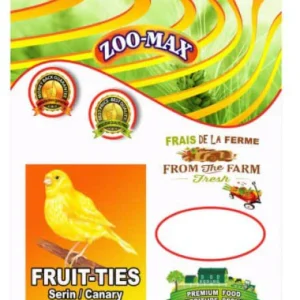 ZOO-MAX Nourriture Fruit-Ties Serin 300g