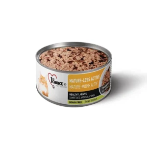 1st Choice - Chat Mature & Moins Actif Santé des Articulations Pâté de Poulet  - Nourriture Humide Sans Grains pour Chats Âgés