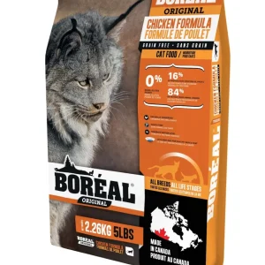 Boréal Original - Chat Poulet  - Nourriture Sèche Sans Grains pour Chats