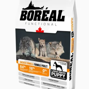 Boréal Functional - Chiot Grande Race Poulet - Nourriture Sèche pour Chiens