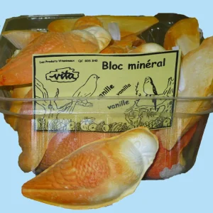 RIGA Gâteries Oiseaux Bloc Minéral Coloré en Vrac