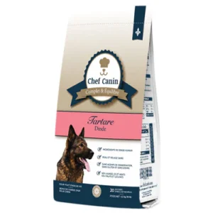 Chef Canin - Tartare de Dinde - Nourriture Crue Congelée pour Chiens