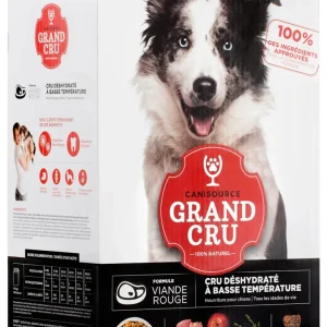 Canisource Grand Cru - Chien Viande Rouge - Nourriture Sèche Déshydratée pour Chiens