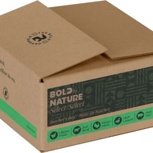 Bold By Nature - Sélect Variété - Nourriture Crue Congelée pour Chiens