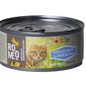 Romeo - Chat Pâté de Prise du Jour - Nourriture Humide Sans Grains pour Chats