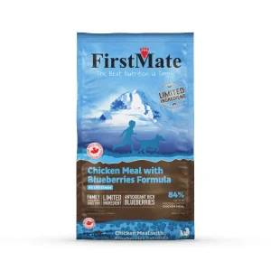FirstMate - Chien Poulet et Bleuets - Nourriture Sèche Sans Grains pour Chiens