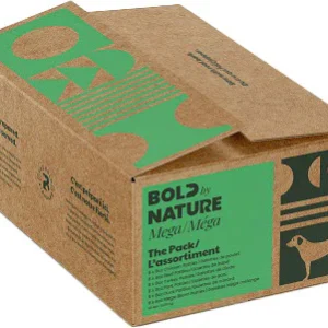 Bold By Nature - Méga Complet - Nourriture Crue Congelée pour Chiens