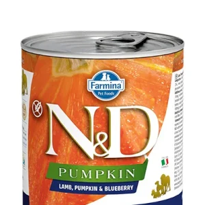 Farmina N&D Citrouille - Chien Agneau et Myrtille - Nourriture Humide Sans Grains pour Chiens