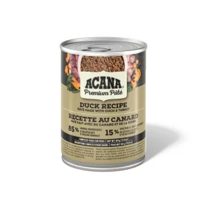 Acana Premium - Chien Pâté de Canard - Nourriture Humide pour Chiens