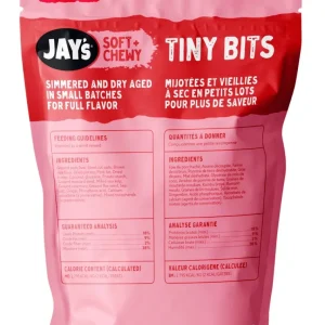 Jay's Tiny Bits - Foie de Porc  - Gâteries d'Entaînement Tendres pour Chiens