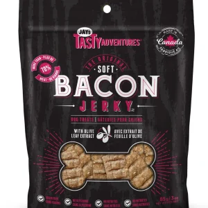 Jay's Tasty Adventures - Jerky de Bacon - Gâteries Tendres pour Chiens