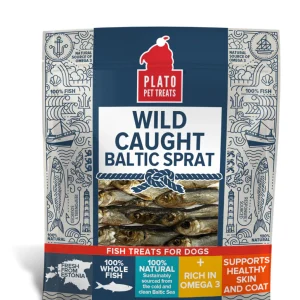 Plato - Sprat Sauvage de la Baltique - Gâteries Naturelles pour Chiens