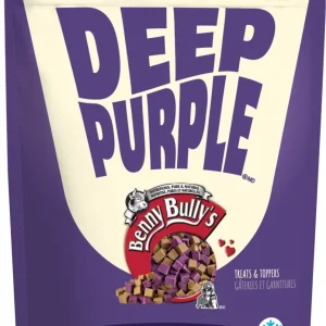 Benny Bully's - Patate Douce Pourpre et Foie de Boeuf  - Garnitures Lyophilisées pour Chiens