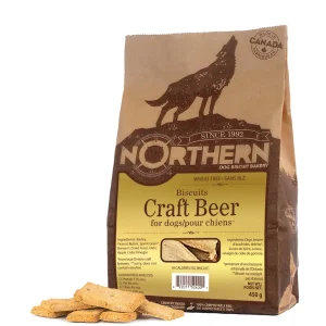 Nothern Biscuit - Bière Artisanale - Biscuits Sans Blé pour Chiens