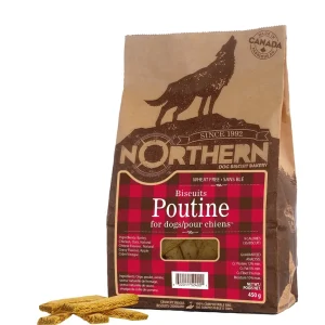Nothern Biscuit - Poutine - Biscuits Sans Blé pour Chiens