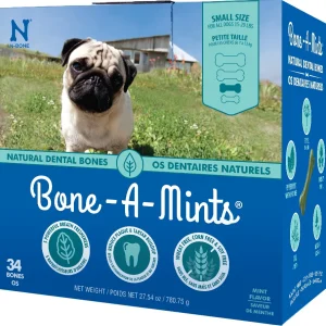 Bone-A-Mints - Os Dentaires Saveur de Menthe - Gâteries pour les Chiens de Petite Taille 7 à 13 kg