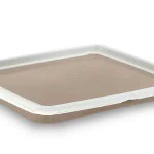 BERGAMO Plateau Tapis d'Entraînement Mocaccino 22x22"