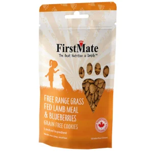 Firstmate - Agneau et Bleuets - Biscuits à Ingrédients Limités Sans Grains pour Chiens