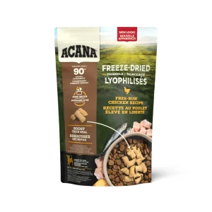 Acana - Chien Morceaux Lyophilisés au Poulet  - Nourriture Proteinée Sans Grains pour Chiens