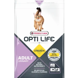 Opti Life - Chat Adulte Urinaire Poulet - Nourriture Sèche pour Chats