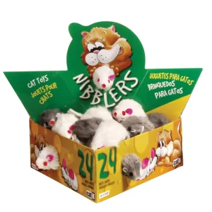 Catit Nibblers - Souris en Fourrure De Luxe - Jouet pour Chats