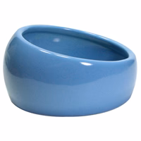 LW Bol Ergonomique L Bleu pour Petits Animaux