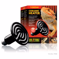 EXO TERRA Émetteur de Chaleur en Céramique 100W pour Reptiles