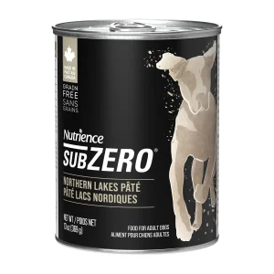 Nutrience Subzero - Chien Adulte Pâté Lacs Nordiques - Nourriture Humide Sans Grains pour Chiens