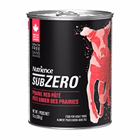 Nutrience SubZero - Chien Adulte Pâté Gibier des Prairies - Nourriture Humide Sans Grains pour Chiens
