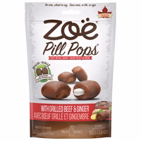 Zoë Pill Pops - Boeuf Grillé et Gingembre - Gâteries Cache-Pilule pour Chiens