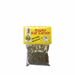 Kooky Cat - Sachet d’Herbe à Chat Moulue Finement, Sans Tiges