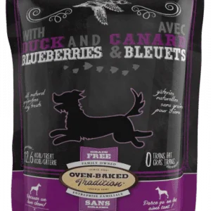 Oven-Baked Tradition - Canard et Bleuets - Biscuits Sans Grains pour Chiens