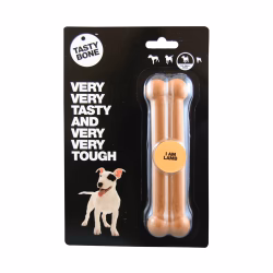 Tastybone - Os à Saveur de l'Agneau - Jouet à Mâcher en Nylon pour Chiens