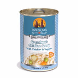 Weruva Classic - Chien "Grandma's Chicken Soup" Soupe au Poulet et Légumes - Nourriture Humide Sans Grains pour Chiens