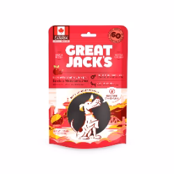 Great Jack's - Foie de Porc aux Canneberges - Gâteries d'Entaînement Tendres Sans Grains pour Chiens
