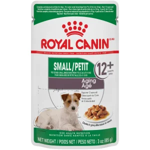 Royal Canin - PETIT Chien Âgé 12+ Bouchées en Sauce - Nourriture Humide pour Chiens Âgés en Pochette